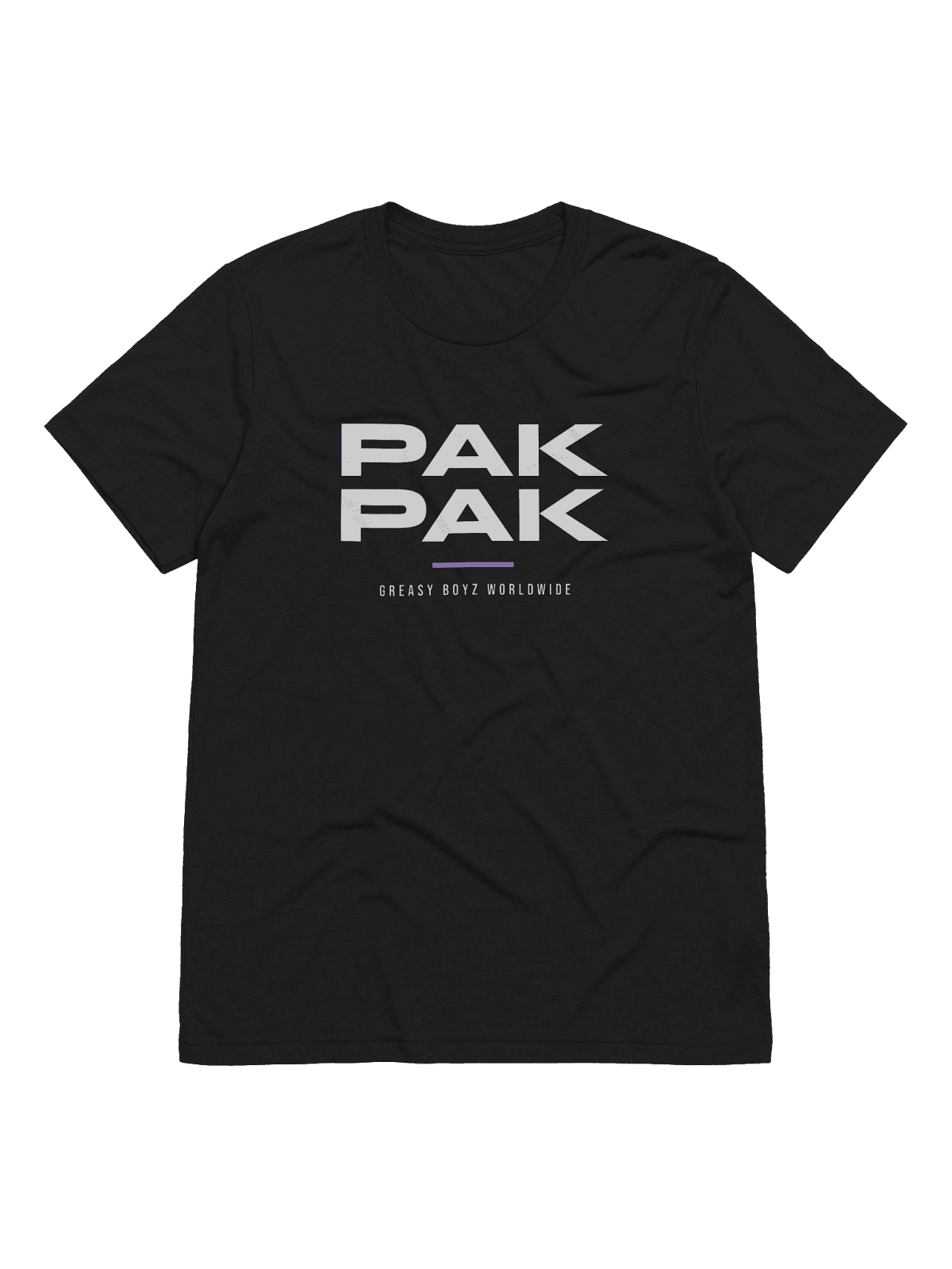 PAK PAK Wordmark Tee — front print